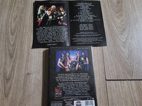 judas priest live dvd steel box|judas priest dvd.